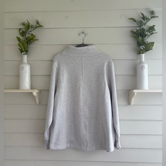 Athleta Cozy Karma Twisted Neck Sweatshirt Women’s Size 1X - Picture 8 of 13